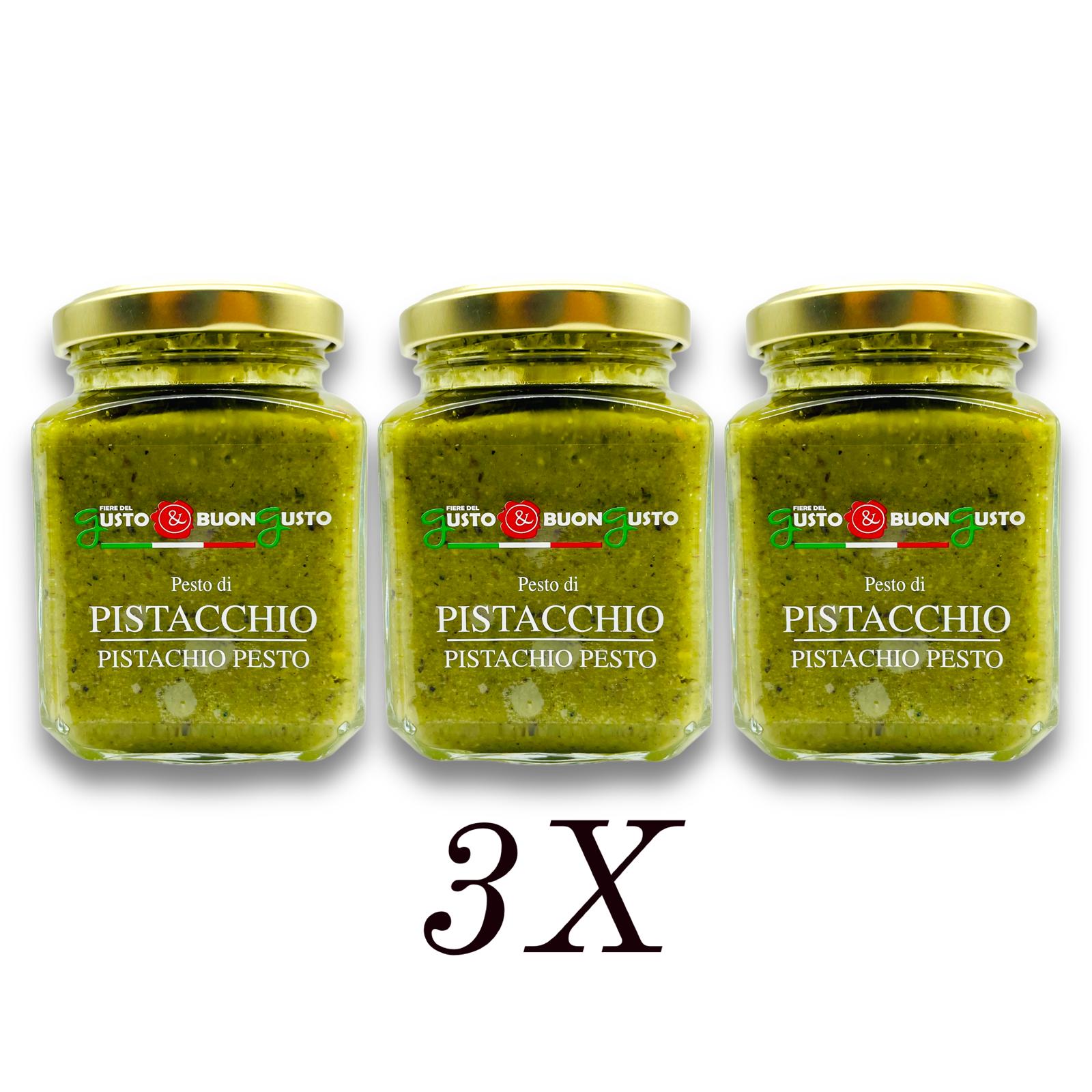Pesto di pistacchio - Pistacjowe pesto z Sycylii 3 x 200g !