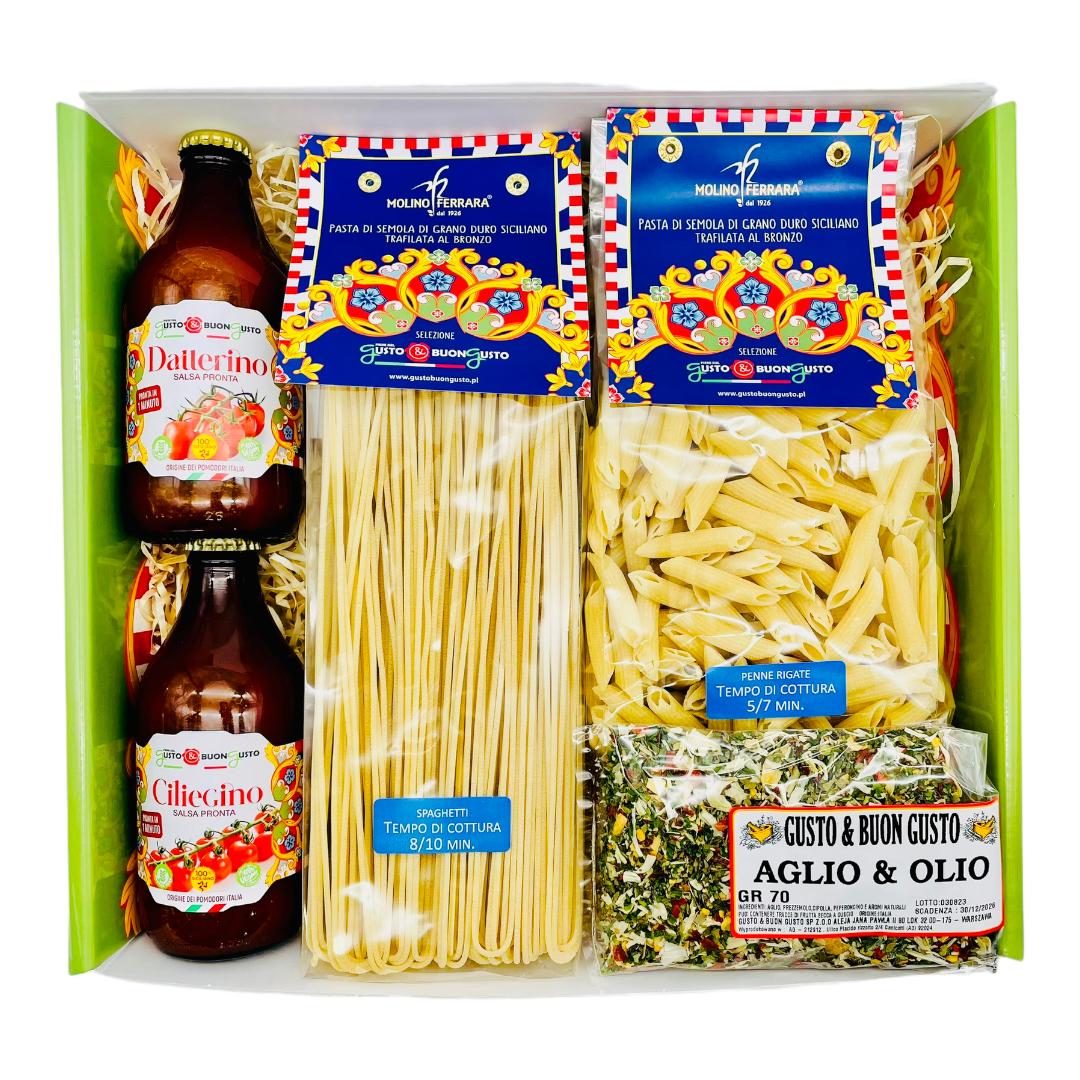 Zestaw prezentowy Włoskie produkty Edycja Makaron2